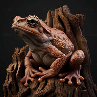 3D model Pristimantis attenboroughi (STL)